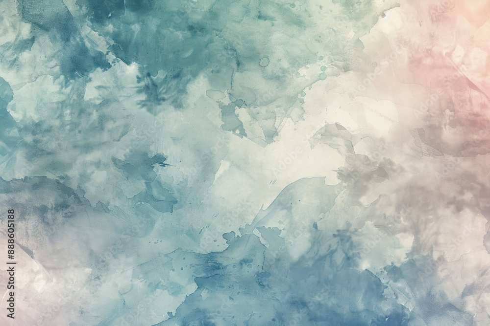 Subtle watercolor texture background in muted tones, adding a painterly touch to designs Subtle watercolor texture background in muted tones, adding a painterly touch to designs