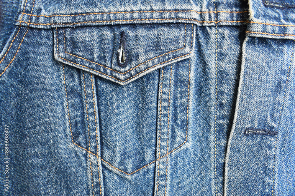 pocket of blue denim texture background, jean fashion style pocket of blue denim texture background, jean fashion style
