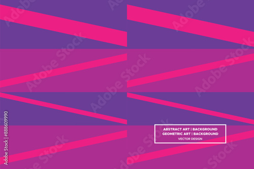 Rectangle Shapes Red and Purple Colors Modern Abstract Background Geometric Background