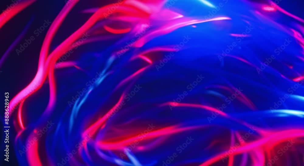 The red and blue smoke flames create a stunning display of contrasting elements The red and blue smoke flames create a stunning display of contrasting elements
