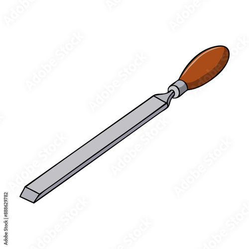 chisel vector illustration