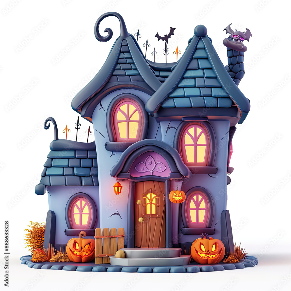 3d icon Spooky Castle, 3d illustration, 3d element, 3d rendering, Graphic Elements, design element. Icon design, interface elements, concept illustration, art, user interface 3d icon Spooky Castle, 3d illustration, 3d element, 3d rendering, Graphic Elements, design element. Icon design, interface elements, concept illustration, art, user interface
