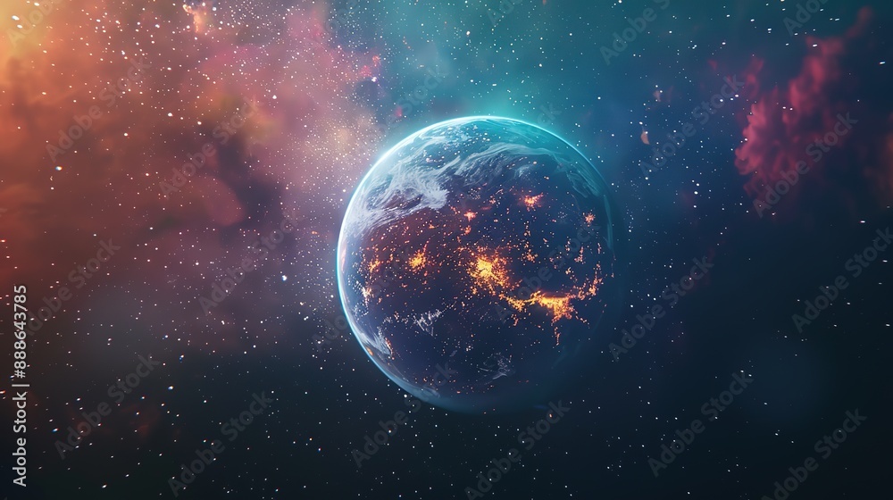 Eyecatching Planets of the solar system in the universe Eyecatching Planets of the solar system in the universe