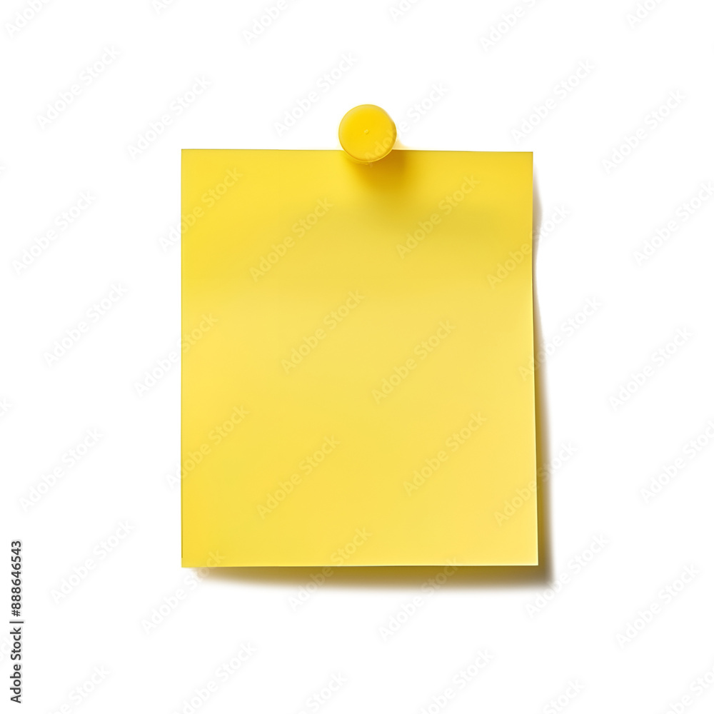 Yellow sticky post it note isolated Yellow sticky post it note isolated