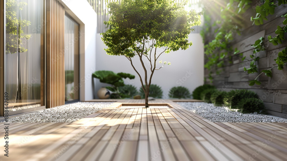 Minimalist-style backyard patio with a wooden deck, Modern Patio Furniture Surrounded. minimalist patio, backyard patio, wooden deck patio, modern patio furniture, patio design, minimalist backyard, Minimalist-style backyard patio with a wooden deck, Modern Patio Furniture Surrounded. minimalist patio, backyard patio, wooden deck patio, modern patio furniture, patio design, minimalist backyard,