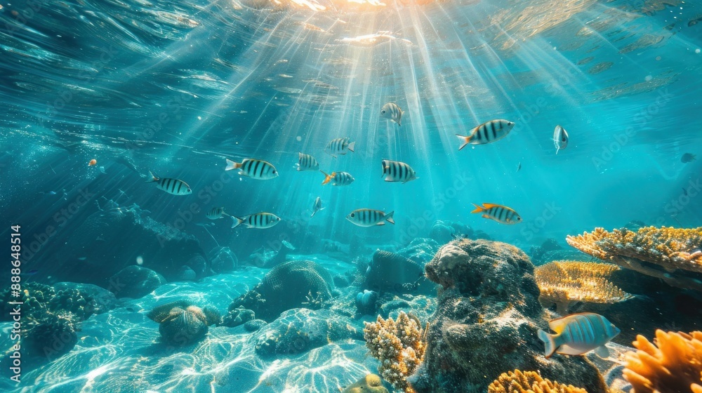 Abundant Fish in the Thriving Ocean