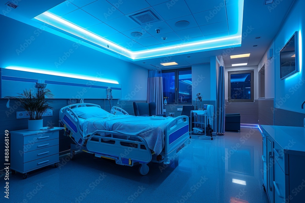 Modern Hospital Room Designs: Clean, Comfortable, and High-Tech Modern Hospital Room Designs: Clean, Comfortable, and High-Tech