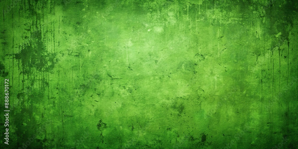 Obraz premium Green grunge background with distressed texture , grungy, vintage, artistic, textured, backdrop, abstract, worn, weathered