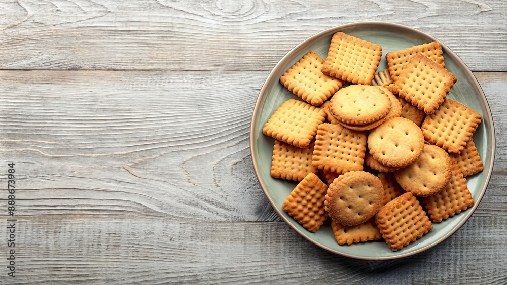 Plate with pieces of biscuit on top , biscuit, plate, crumbs, snack, dessert, breakfast, crunch, delicious Plate with pieces of biscuit on top , biscuit, plate, crumbs, snack, dessert, breakfast, crunch, delicious