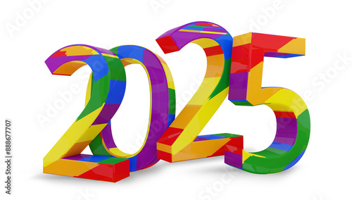 year 2025 as number with th...