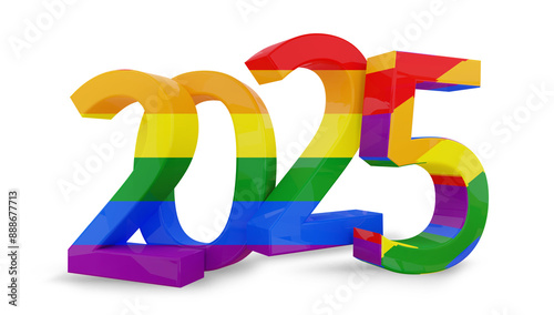 year 2025 as number with th...