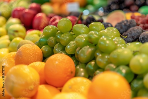 Origin of fresh healthy fruits