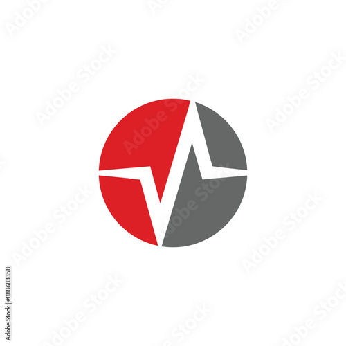 heart rate logo design Free Download heart rate logo design - GFXLoad