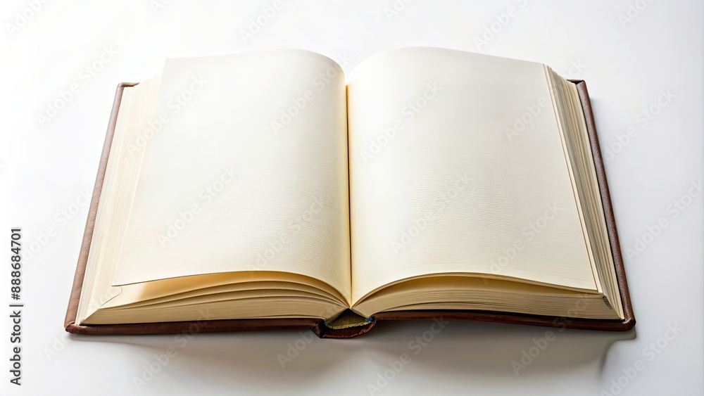 Open book with blank pages for creative journaling or writing, journal, writing, empty, creativity, ideas Open book with blank pages for creative journaling or writing, journal, writing, empty, creativity, ideas