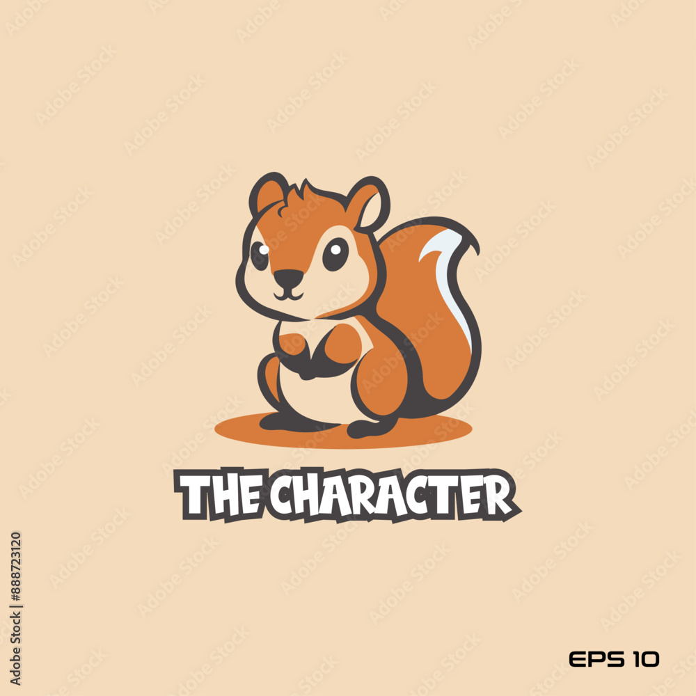 squirrel, character, vector, illustration, eps 10, mascot, logo squirrel, character, vector, illustration, eps 10, mascot, logo