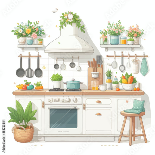 kitchen-vector  complete accessorize 
