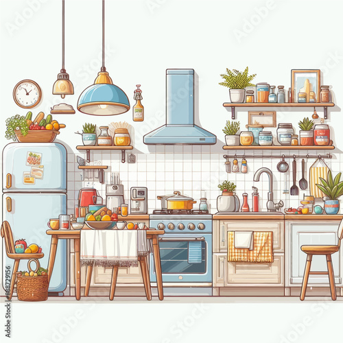 kitchen-vector  complete accessorize 