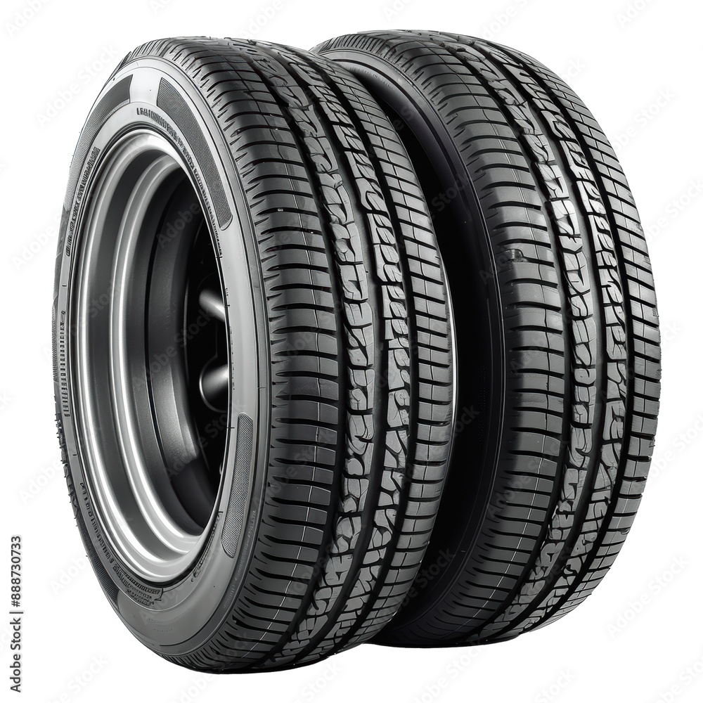 Obraz premium PNG Image of Car tires