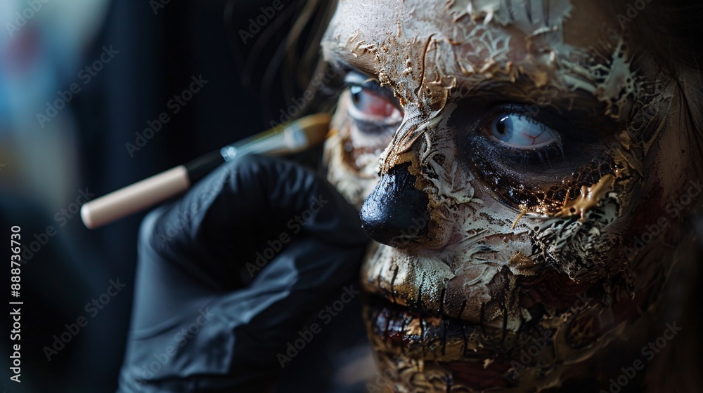 13. Halloween Day: Professional Halloween makeup studio, practical effect demos, mood boards 13. Halloween Day: Professional Halloween makeup studio, practical effect demos, mood boards