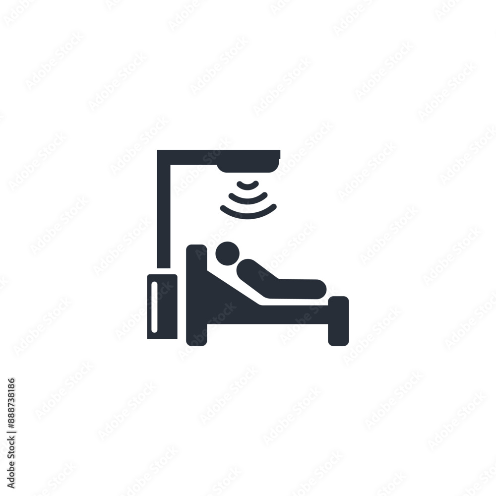 radiotherapy icon. vector.Editable stroke.linear style sign for use web design,logo.Symbol illustration. radiotherapy icon. vector.Editable stroke.linear style sign for use web design,logo.Symbol illustration.