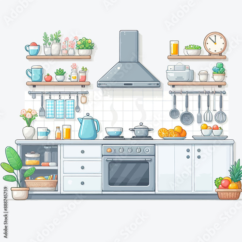 kitchen-vector  complete accessorize 