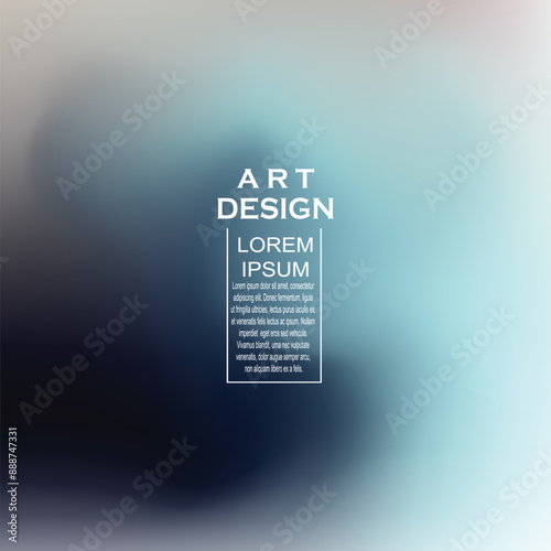 Abstract blurred gradient fluid vector background design wallpaper template