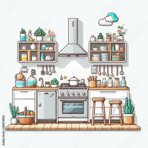 kitchen-vector  complete accessorize 