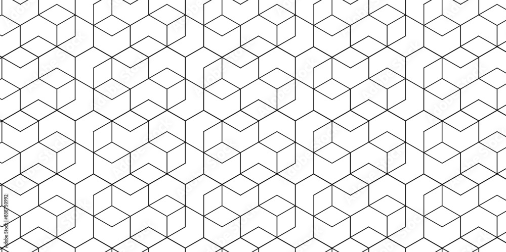Abstract hexagonal futuristic geometric backdrop White background and embossed hexagon , honeycomb black cube hexagon concept design abstract technology background vector wallpaper. Abstract hexagonal futuristic geometric backdrop White background and embossed hexagon , honeycomb black cube hexagon concept design abstract technology background vector wallpaper.