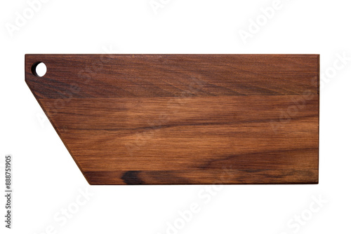Cutting board isolated on t...