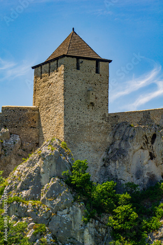 Medieval Golubac fortress t...