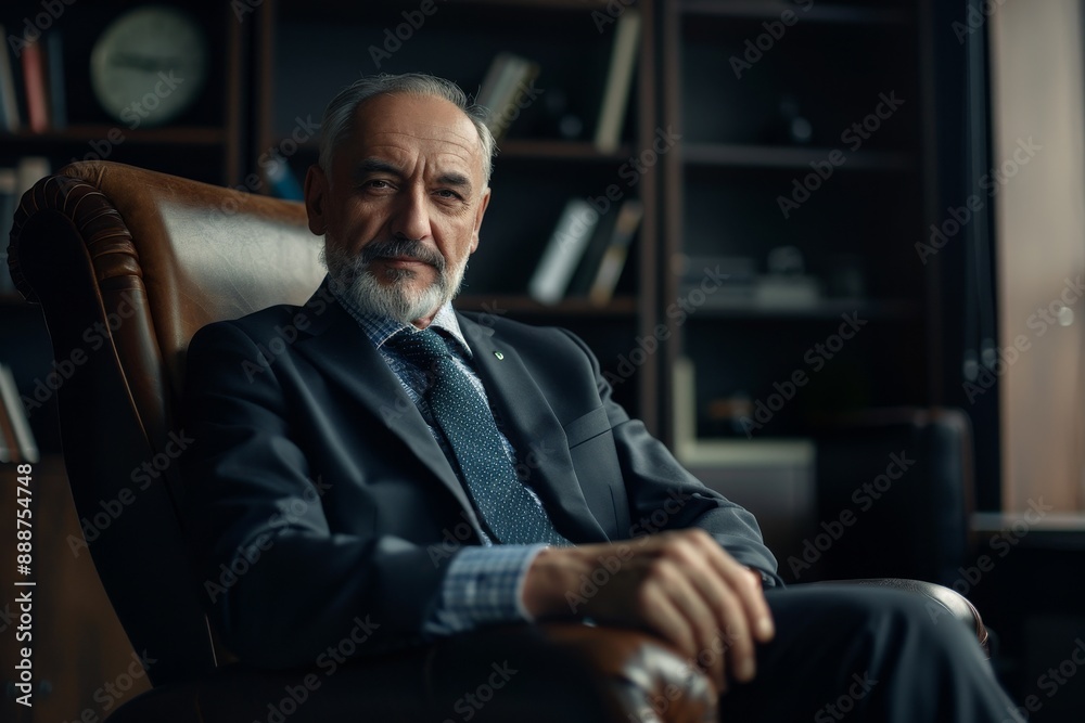 Portrait of a professional accountant and bookkeeper Portrait of a professional accountant and bookkeeper