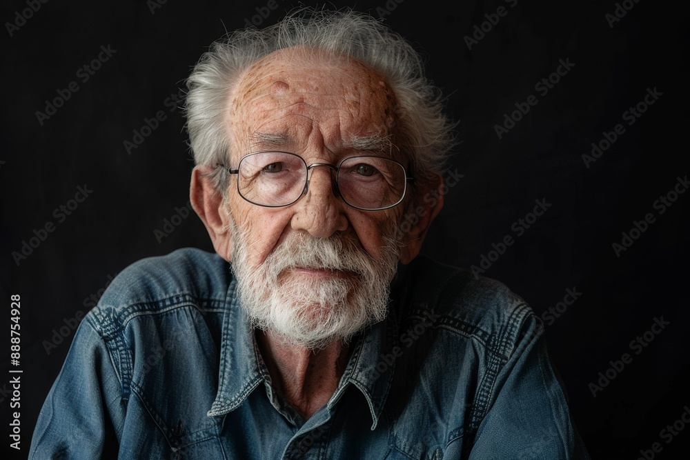 Portrait of elderly man Portrait of elderly man