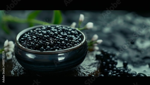 Prepared beluga caviar