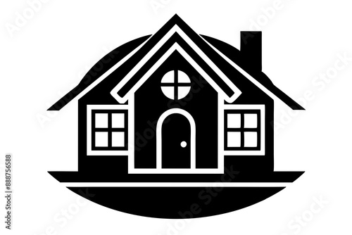 Home vector icon illustration