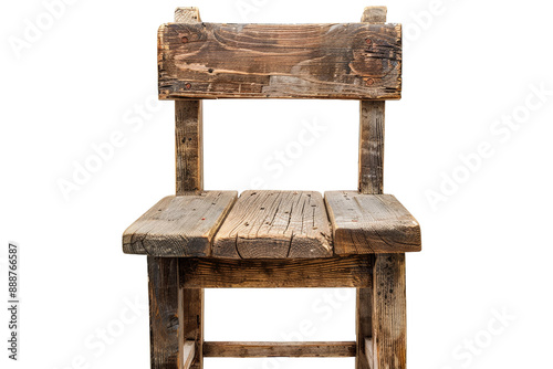 old wooden chair