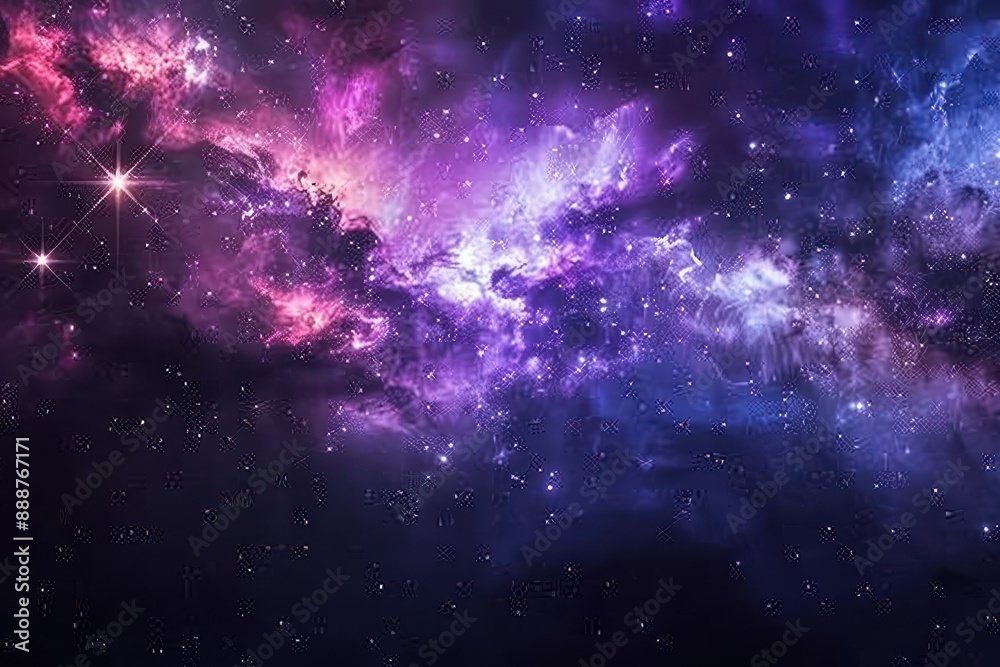 Cosmic Nebula: A Symphony of Stars and Color Cosmic Nebula: A Symphony of Stars and Color