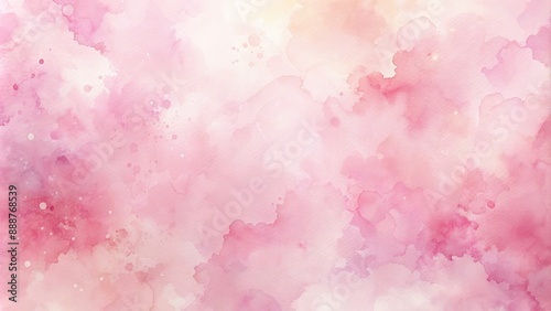 soft pastel pink water colored stains abstract background