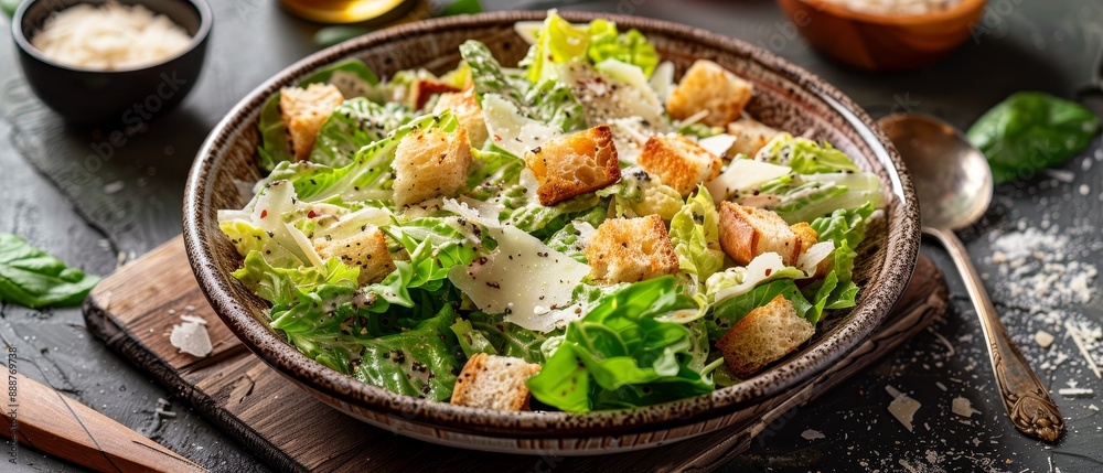 custom made wallpaper toronto digitalTasty caesar salad with cheese croutons and dressing