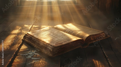 Obraz na płótnie Bible w salonie