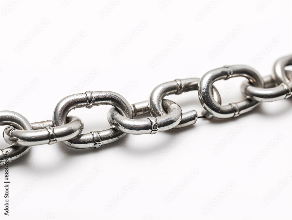 a close up of a chain a close up of a chain