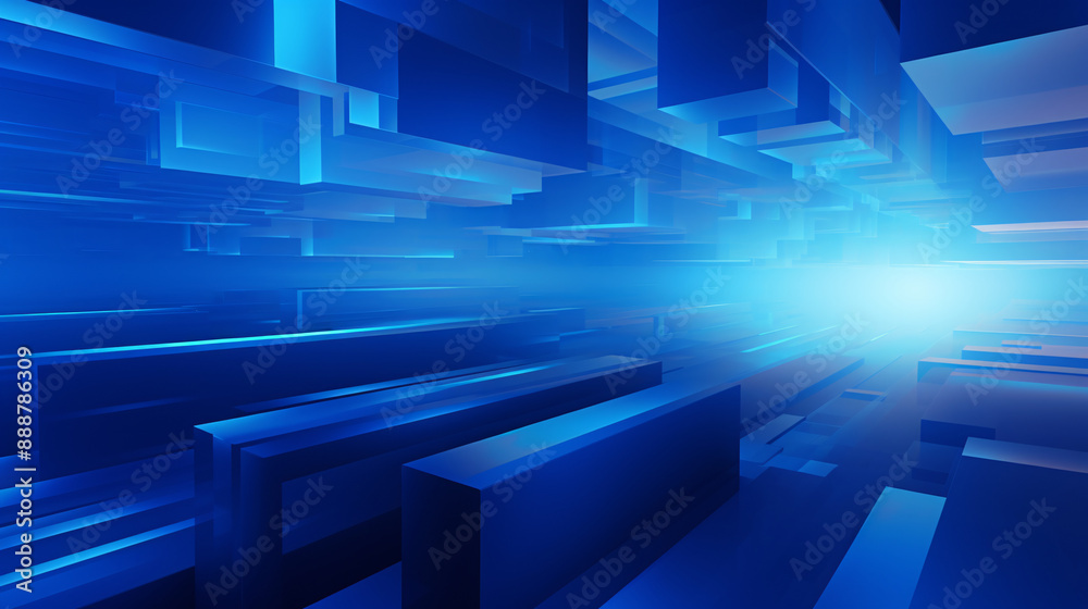 a blue rectangular object with light coming out of it a blue rectangular object with light coming out of it
