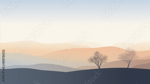 a tree in a desert