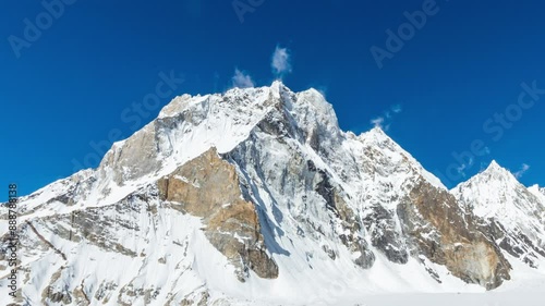 K2 mountain peak, second highest mountain in the world, K2 trek, Pakistan, Asia photo