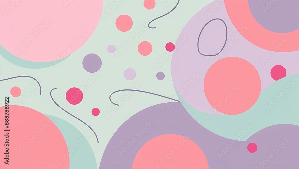 Minimalist playful abstract background Minimalist playful abstract background