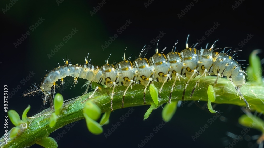 Asian Tiger Mosquito Larva, Aedes albopictus, Examined for its Role in Global Health Challenges, Focus on Preventive Measures in Mosquito Control Asian Tiger Mosquito Larva, Aedes albopictus, Examined for its Role in Global Health Challenges, Focus on Preventive Measures in Mosquito Control