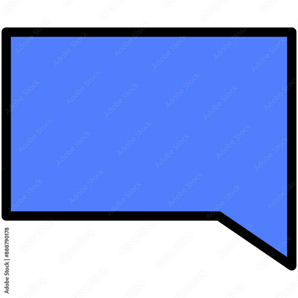 Fototapeta premium question filled line icon