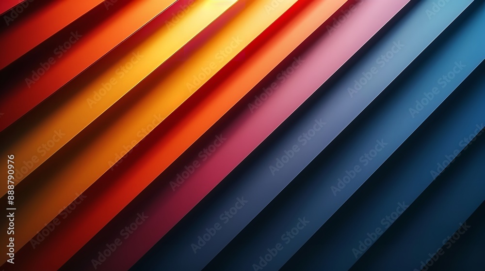 Fototapeta premium Modern abstract curve background.