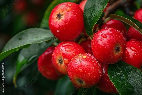 Appleberry - Petite sugary fruit resembling a miniature apple discovered in forests of Australia. photo