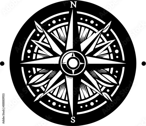 compass logo vector