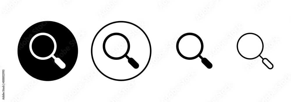 Search icon vector isolated on white background. Glass vector icon. search magnifying glass icon. Find Search icon vector isolated on white background. Glass vector icon. search magnifying glass icon. Find